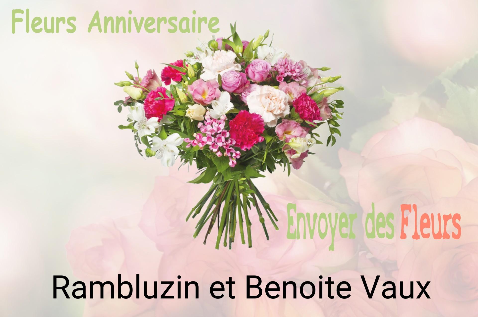 Bouquet de fleurs d’anniversaire livré à Rambluzin-et-Benoite-Vaux