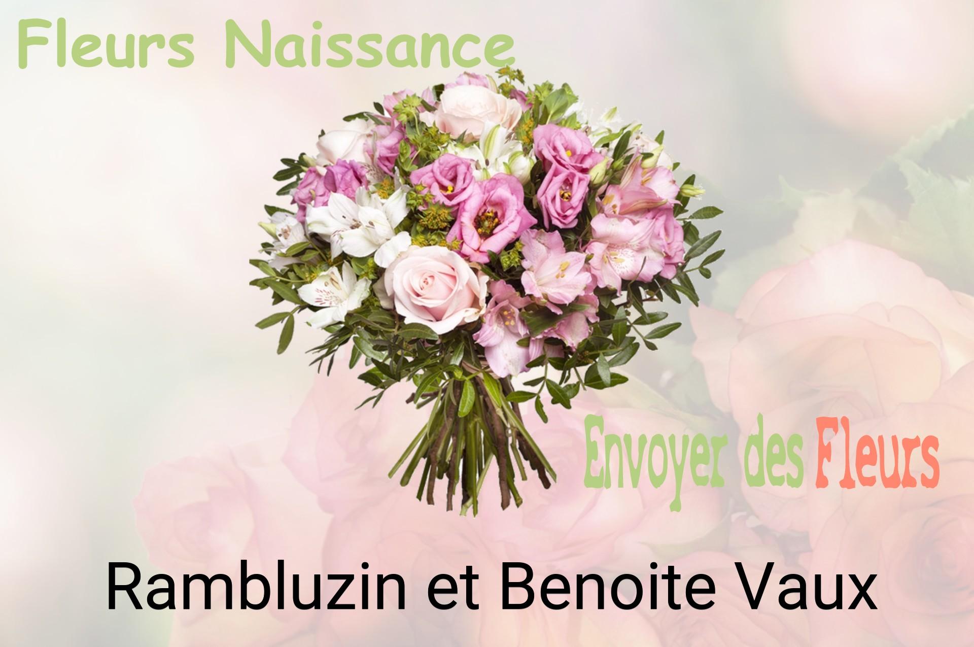 Bouquet de fleurs de naissance livré à Rambluzin-et-Benoite-Vaux